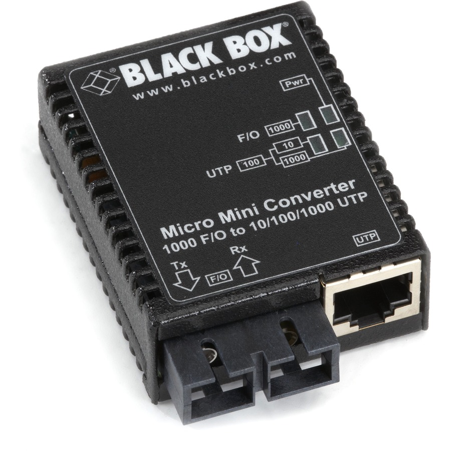 THE MICRO MINI MEDIA CONVERTER IS IDEAL FOR BRINGING FIBER TO THE DESKTOP AND FO