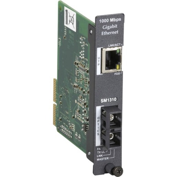 THIS LAYER 1 MODULE FOR THE HIGH-DENSITY MEDIA CONVERTER SYSTEM II BELONGS TO A