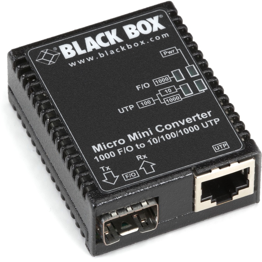 THE MICRO MINI MEDIA CONVERTER IS IDEAL FOR BRINGING FIBER TO THE DESKTOP AND FO