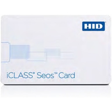 COMPOSITE ICLASS SEOS CONTACTLESS SMART CARD 8 KB MEMORY, PROG., F-GLOSS, B-GLOS