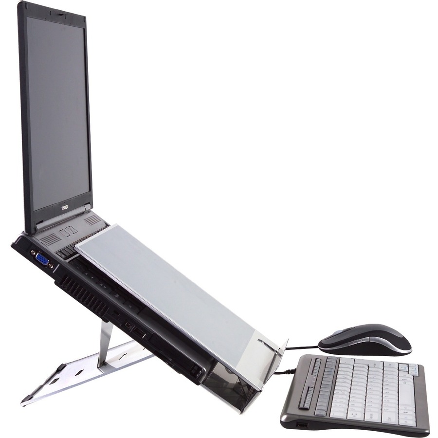 ERGO-Q COMPACT PORTABLE NOTEBOOK STAND.NO OPEN BOX RETURNS.