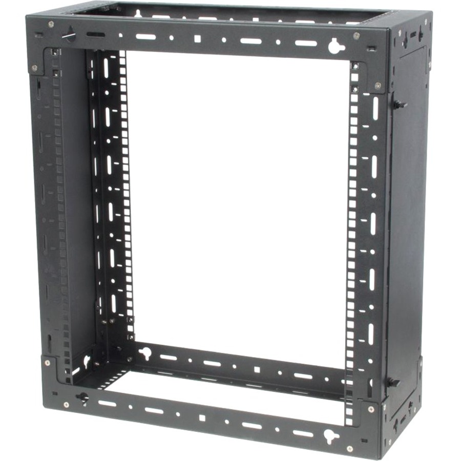 12U X 4U SIDE PANEL FOR RACK SOLUTIONS WALL MOUNT RACK. BLACK, SOLID PANEL THAT