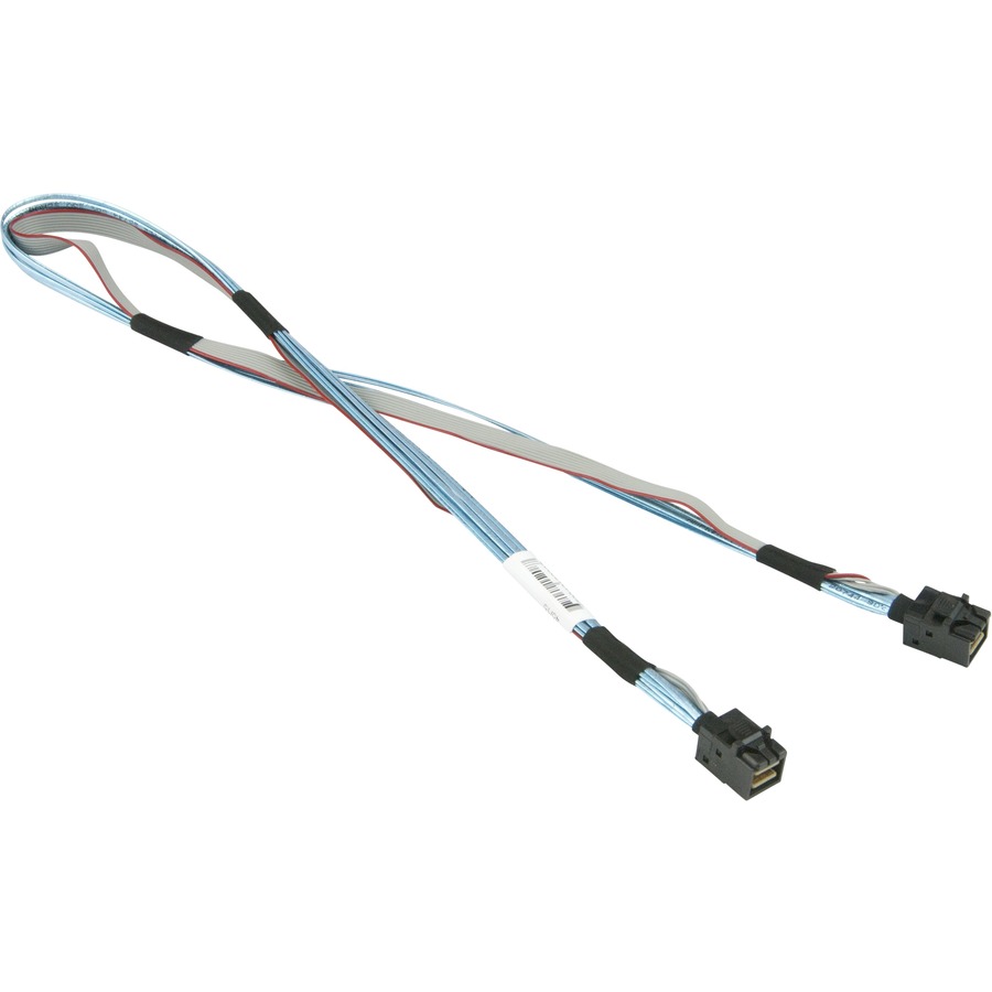 Câble de données Supermicro pour contrôleur RAID - Mini-SAS HD SFF-8643 vers Mini-SAS HD - 60 cm (CBL-SAST-0593)