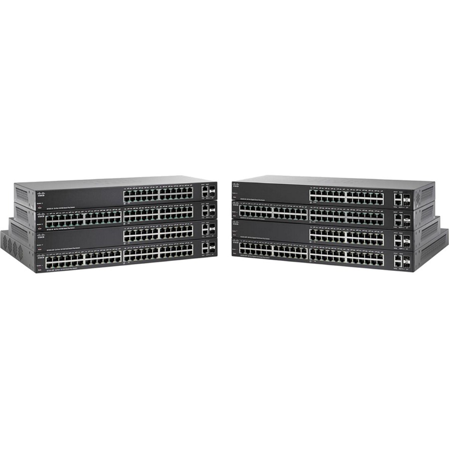 Cisco SG220-26 26-Port Gigabit Smart Plus Switch (SG220-26-K9-NA)