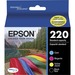 Epson 220 Black+C/M/Y Ink Cartridges | T220120-BCS