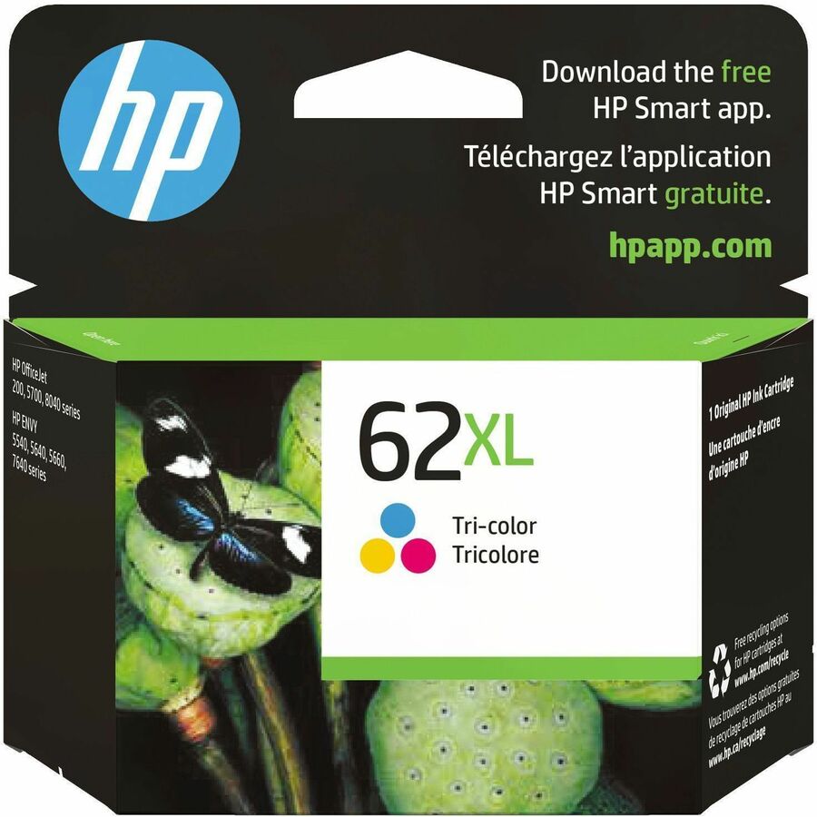 HP 62XL HIGH YIELD TRI-COLOR