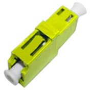 LC FEMALE TO LC FEMALE SMF SIMPLEX FIBER OPTIC ADAPTER