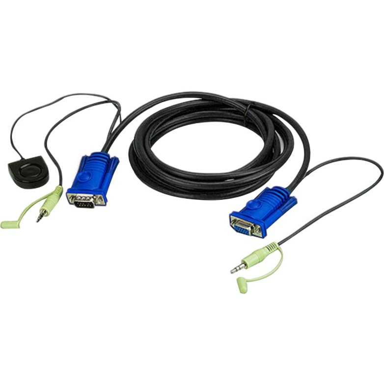 6 VGA & AUDIO CABLE WITH PORT SWITCHING