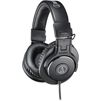 AUDIO TECHNICA ATH-M30X Monitor Headphones, Black