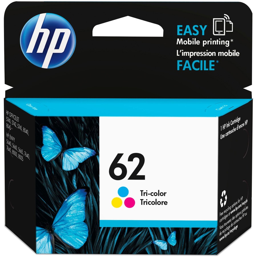 HP 62 TRI-COLOR ORIGINAL