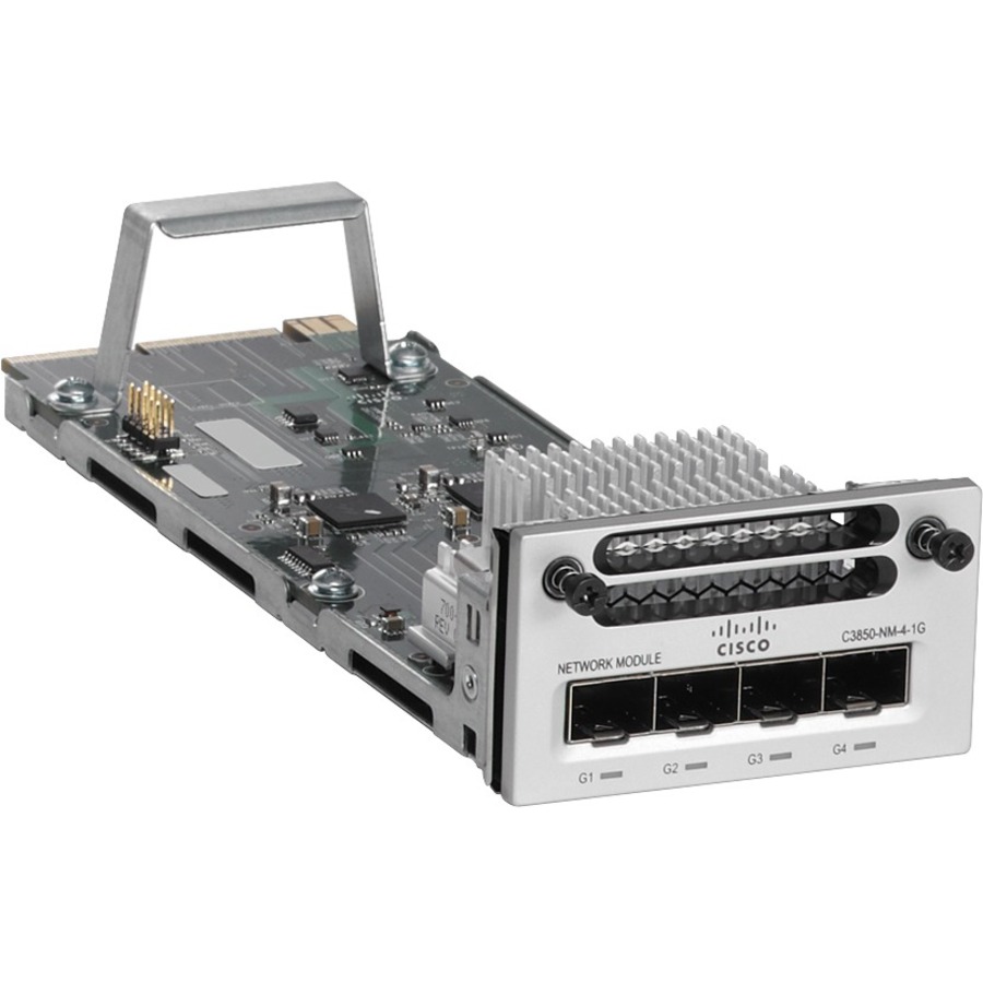 CISCO CATALYST 3850 4 X 1GE NETWORK MODULE REMANUFACTURED