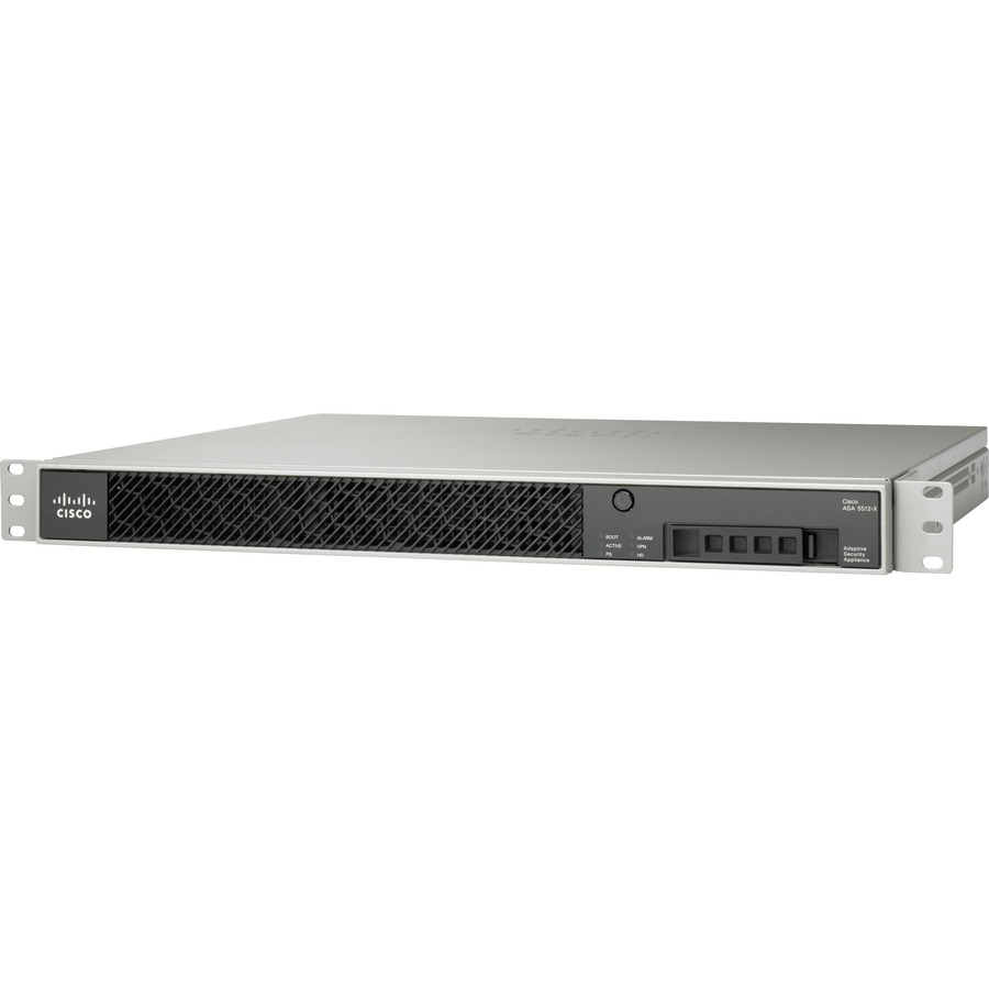 ASA 5512-X WITH FIREPOWER SERVICES, 6GE,