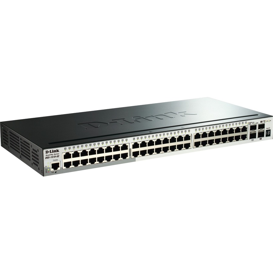 D-Link DGS-1510-52X 52-Port SmartPro Switch | 10GbE SFP+, Managed