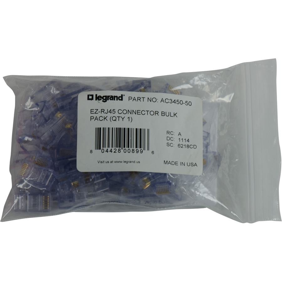 CAT5E EZ-RJ45 50 PACK