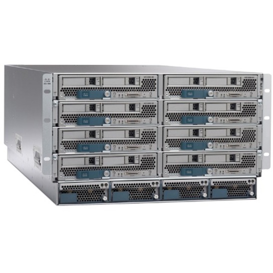 DISTI: UCS 5108 BLADE SERVER AC2 CHASSIS, 0 PSU/8 FANS/0 FEX