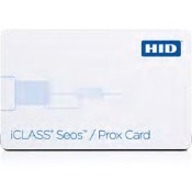 COMPOSITE ICLASS SEOS PROX CONTACTLESS SMART CARD 8K, PROG. ICLASS/PROX, F-GLOSS