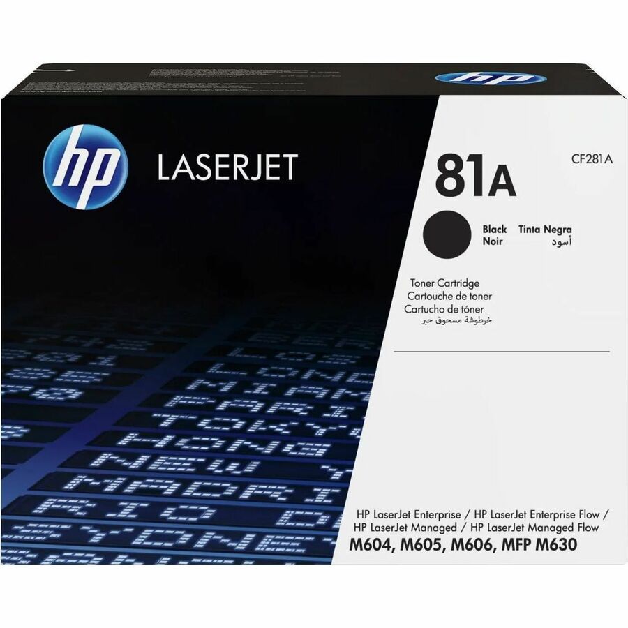 81A BLACK LASERJET TONER