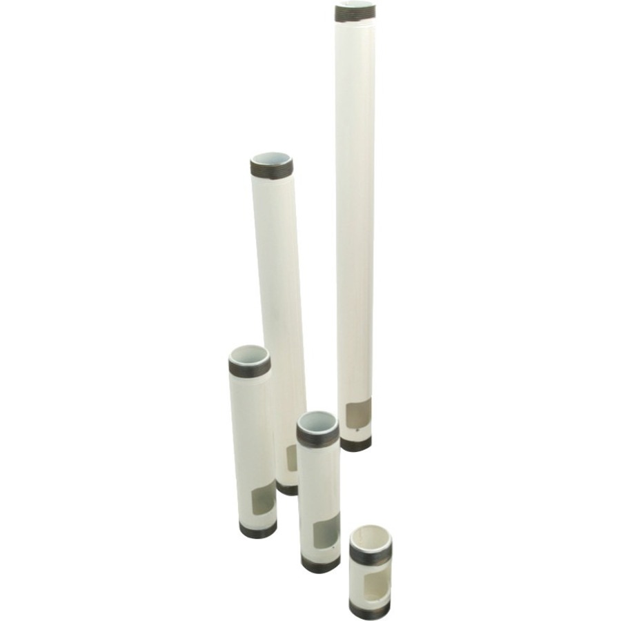 36 IN. WHITE PRE-CUT NPT WITH CABLE OUTL