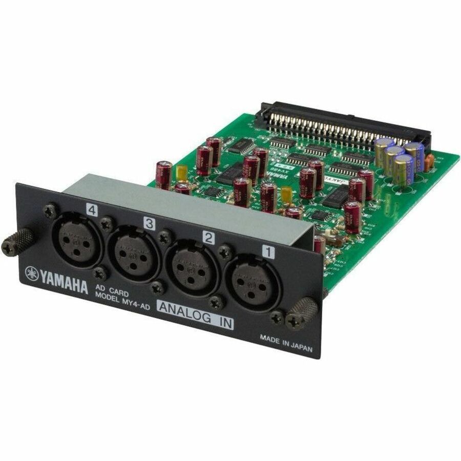 4-CH, LINE-LEVEL ANALOG INPUT CARD