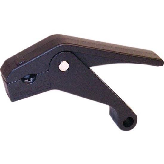 SEALSMART RG6 COAX STRIPPER, BLACK. CLAMSHELL.