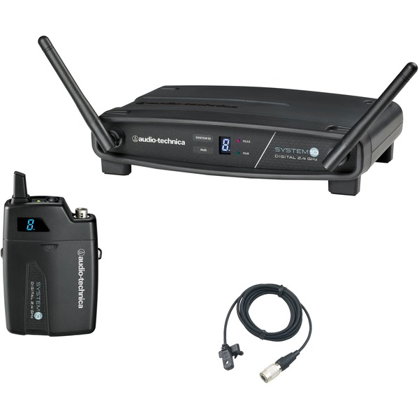 AUDIO TECHNICA ATW-1101/L System 10 Digital Wireless Lavalier Set
