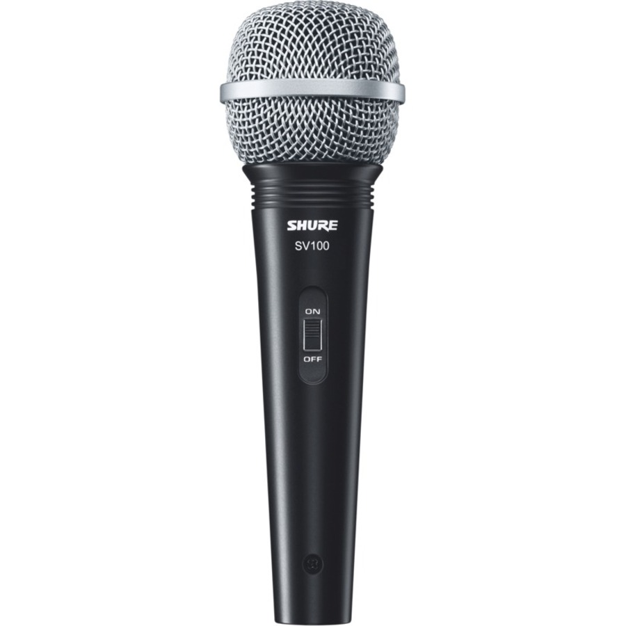 CARDIOID DYNAMIC, ON-OFF SWITCH, XLR-1/4 CABLE, 1/4 ADAPTER, WINDOW PACKAGING