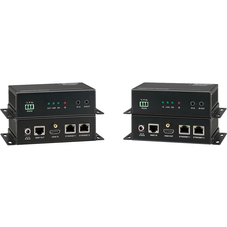 THE KANEXPRO HDBASE100ME IS A TRANSMITTER - RECEIVER SET THAT ENABLES YOU TO ROU