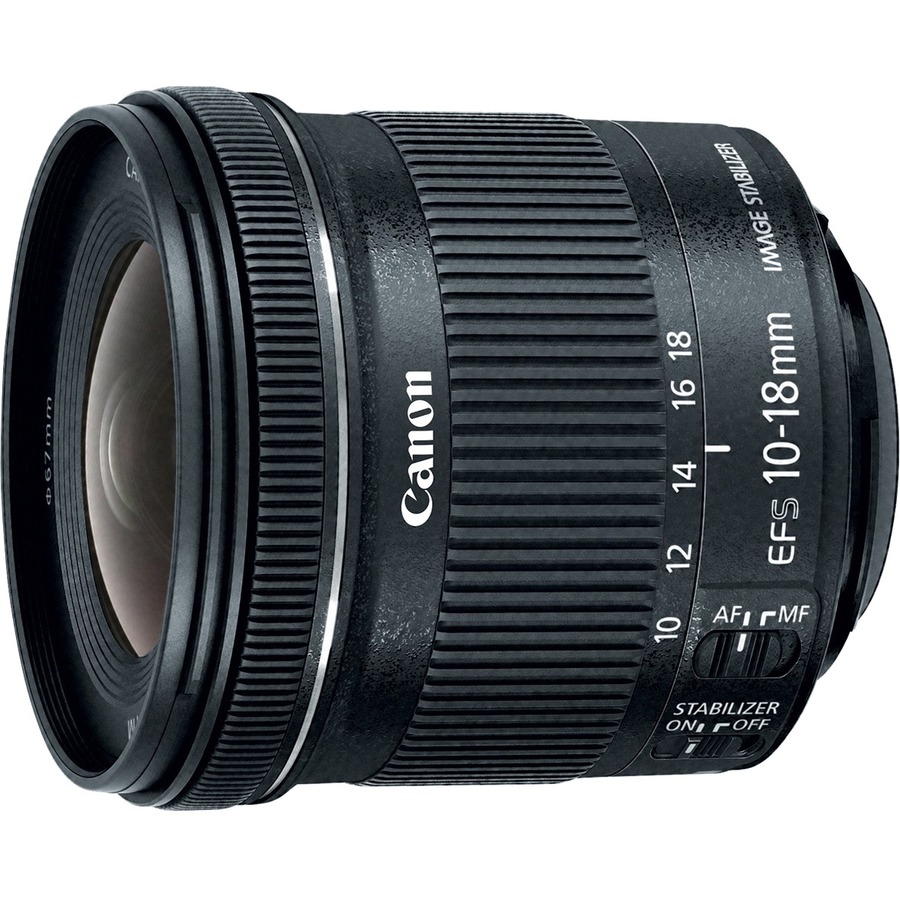 CANON EF-S 10-18MM F/4.5-5.6 IS STM LENS