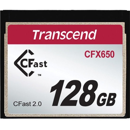 CFAST 2.0 CFX650 - FLASH MEMORY CARD - 128GB - 3.3V+/-5% - SATA III 6GB/S - TO M