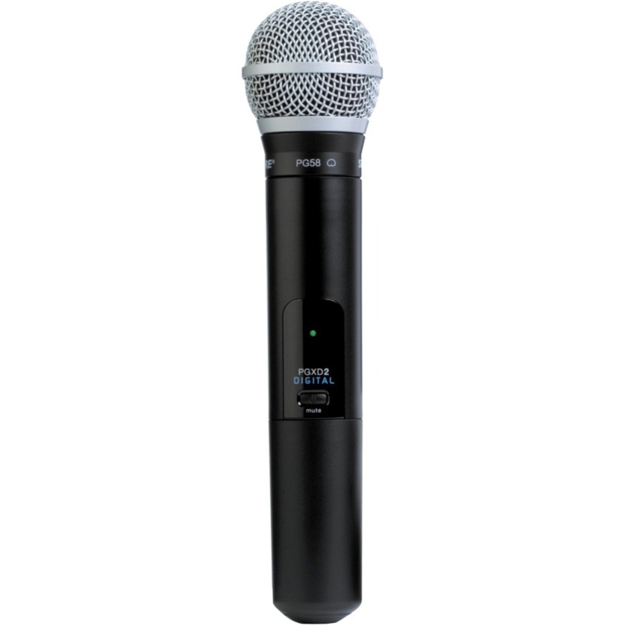 SHURE PGXD2/PG58 Handheld Wireless Microphone Transmitter with PG58 Capsule