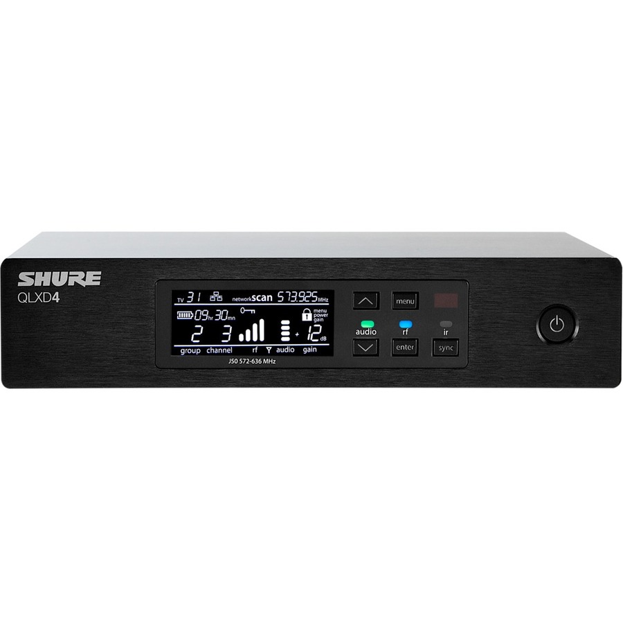 HALF-RACK, SINGLE CHANNEL RECEIVER