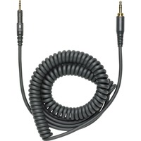 AUDIO TECHNICA HP-CC Replacement Cable for ATH-M40x and ATH-M50x Headphones (Black, Coiled)