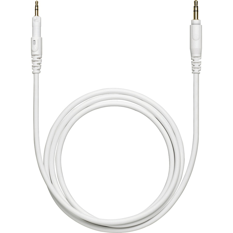 AUDIO TECHNICA HP-SC Replacement Cable for ATH-M40x and ATH-M50x Headphones (White, Straight)