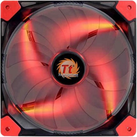 THERMALTAKE 140MM LUNA 14 SERIES RED LED HIGH AIRFLOW CASE FAN CL-F022-PL14-RE-A