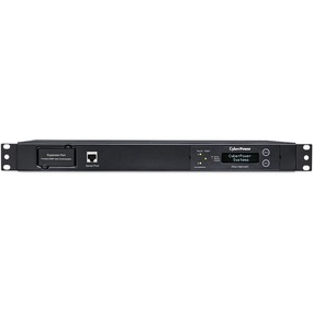CyberPower PDU15M10AT Metered ATS PDU 120V 15A 1U 10-Outlets (2) 5-15P - Metered Auto Transfer Switch - NEMA 5-15P - 10 x NEMA 5-15R - 120 V AC - Network (RJ-45) - 1U - Horizontal - Rack-mountable