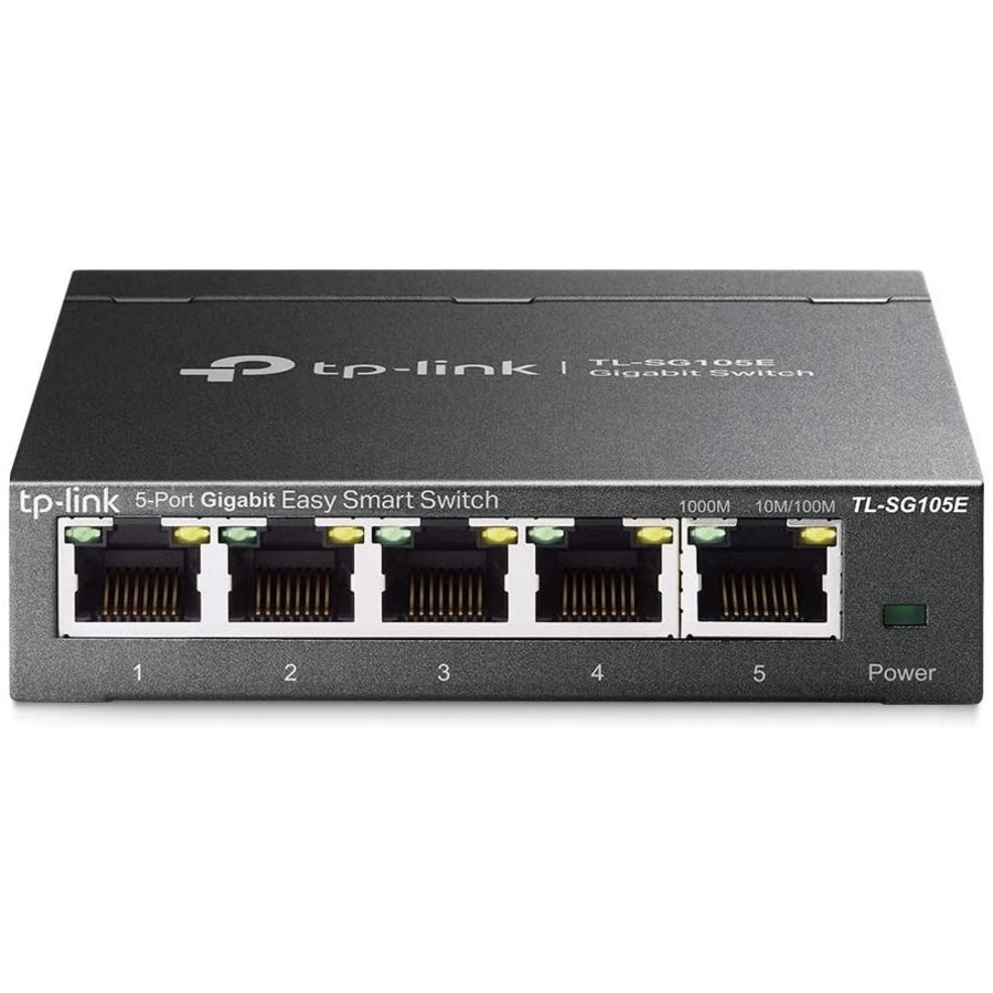 TP-LINK (TL-SG105E) - Commutateur Gigabit intelligent SOHO à 5 ports