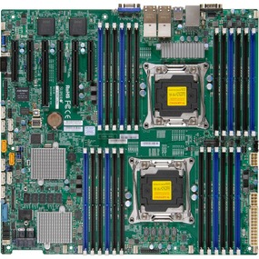 Supermicro MBD-X10DRi-LN4+-O Server Motherboard - Intel Xeon® processor E5-2600 v4 - Dual Socket LGA-2011 - Retail Box - Enhanced E-ATX