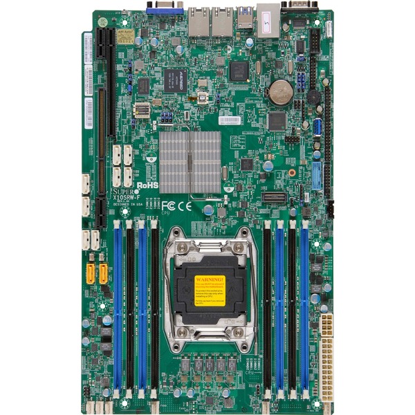 Supermicro MBD-X10SRW-F Server Motherboard - Intel Xeon® processor E5-2600 v4 - Socket LGA 2011 - Retail Box - Proprietary