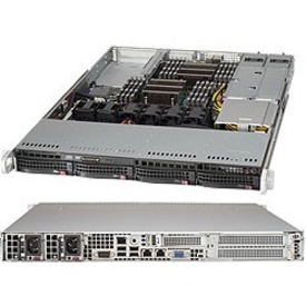 Supermicro SuperServer 6018R-WTRT Serveur rack LGA2011 1U à double socket Barebone (SYS-6018R-WTRT) - pour processeur Intel Xeon E5-2600 v4/v3, boîte de vente au détail