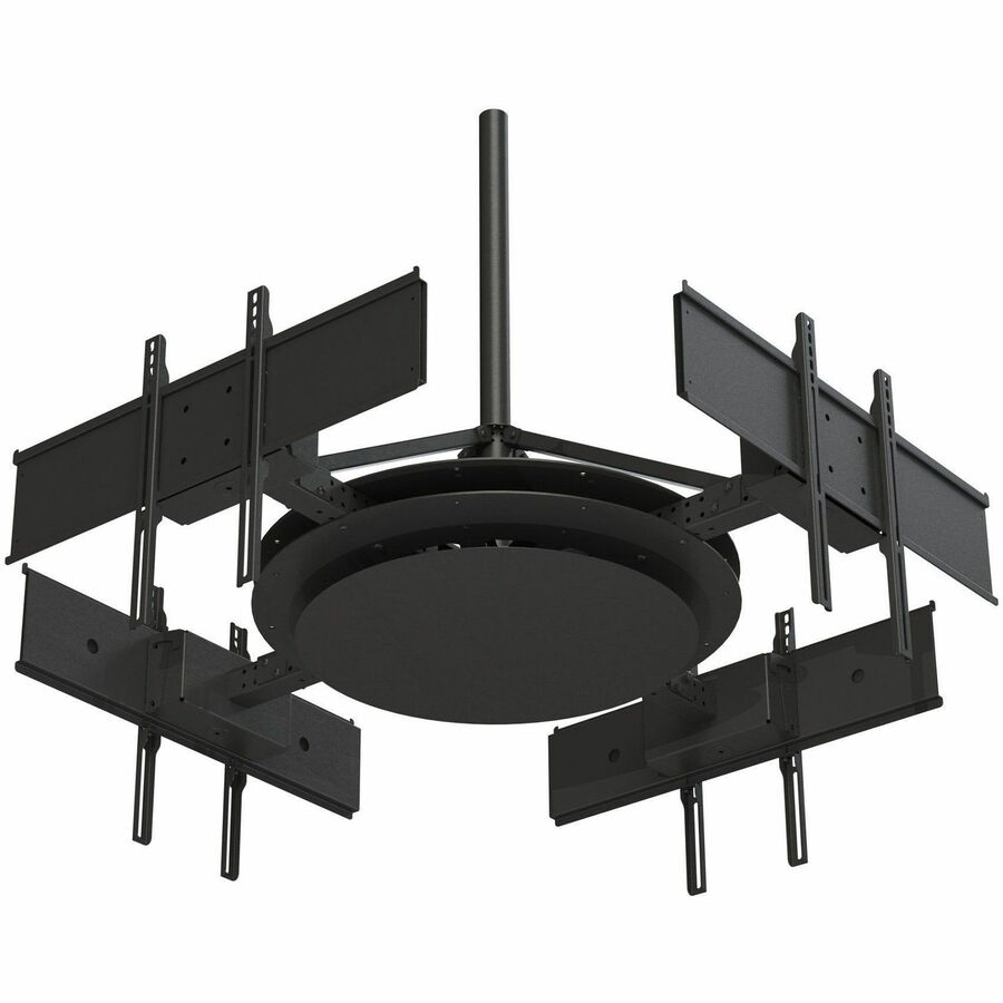 PEERLESS MULTI-DISPLAY CEILING MOUNT WITH FOUR TELESCOPING ARMS FOR 37IN TO 75IN