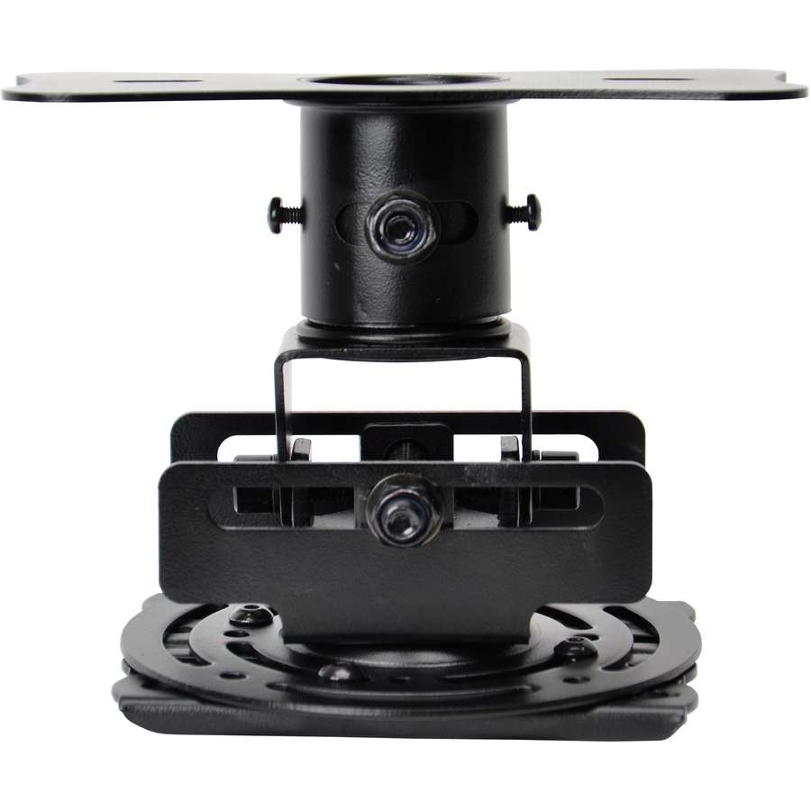 LOW PROFILE UNIVERSAL CEILING MOUNT - BLACK - UNIVERSAL - FITS DIFFERENT PROJECT