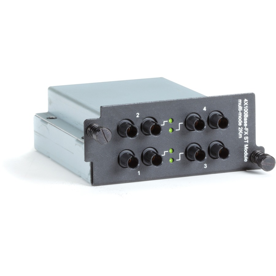 FAST ETHERNET (100-MBPS) EXTREME TEMPERATURE SWITCH MODULE - (4) 100-MBPS MULTIM