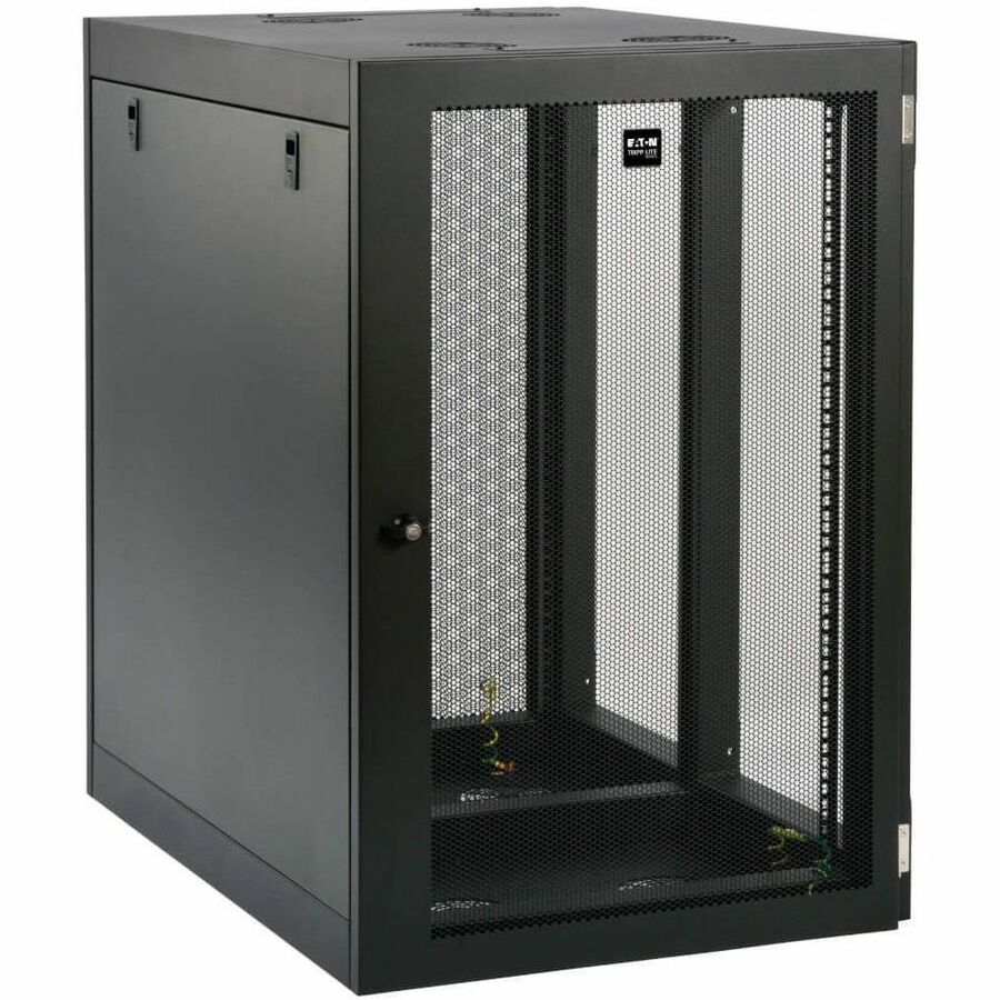 Smartrack 18u Heavy-Duty Low-Profile Server-Depth Side-Mount Wall-Mount Rack Enclosure Cabinet