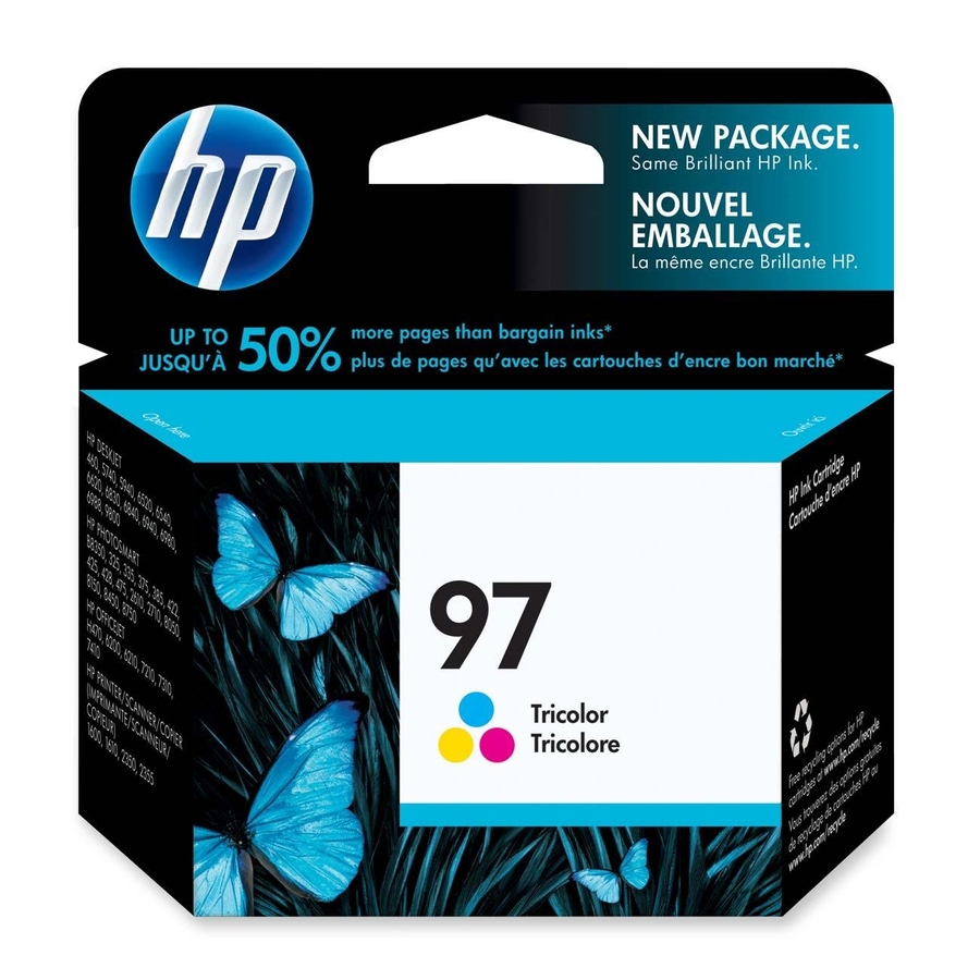 HP 97 Tri-colour Original Ink Cartridge (C9363WN)