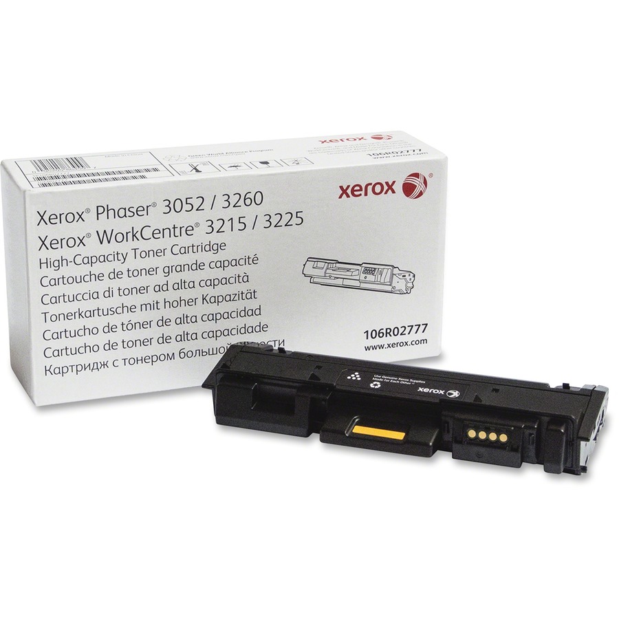 XEROX (106R02777) - Cartouche d'encre en poudre noir grande capacité | pour imprimantes Xerox Phaser 3260, WorkCentre 3215 / 3225