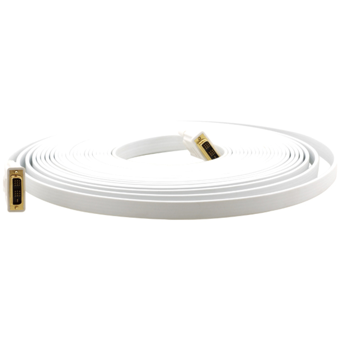 KRAMERS FLAT DVI CABLE IS DESIGNED FOR INVISIBLE AND LONG DISTANCE INSTALLATIONS