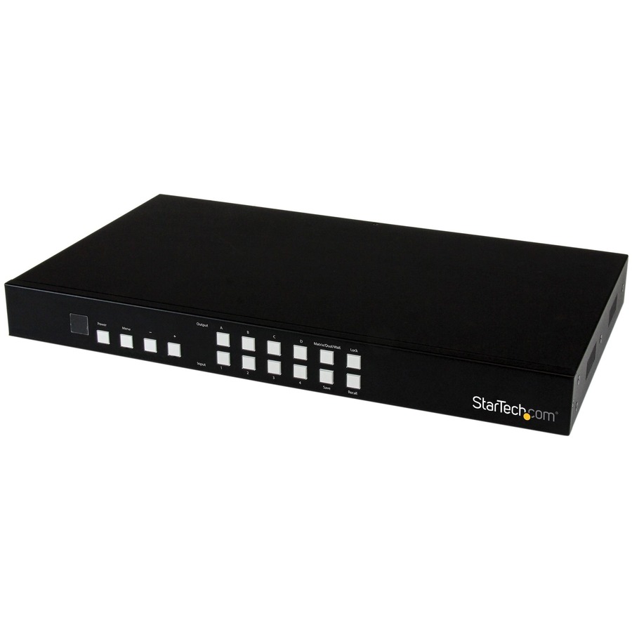 SHARE AND SWITCH FOUR DISTINCT HDMI AUDIO/VIDEO SOURCES BETWEEN FOUR HDMI DISPLA