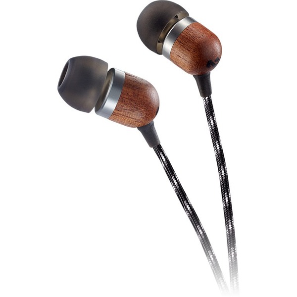 House of Marley Smile Jamaica In-Ear Headphones (In-Line Remote and Mic, Midnight)