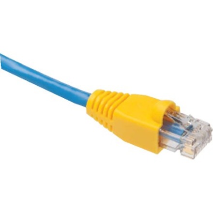 RJ45 BOOT, 6.0MM MAX OD, BLACK. PKG 100PC/BAG.