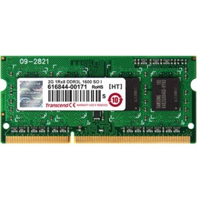 2GB DDR3L 1600 SO-DIMM 1RX8 IND